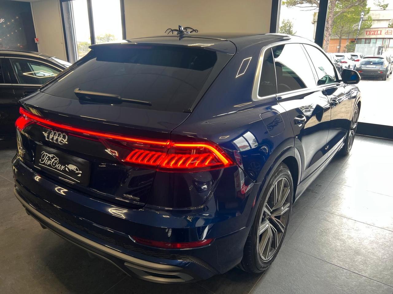 AUDI Q8 50 3.0 TDI MHEV S-LINE 286CV PELLE NAVI CAM QUATTRO ANNO 2021
