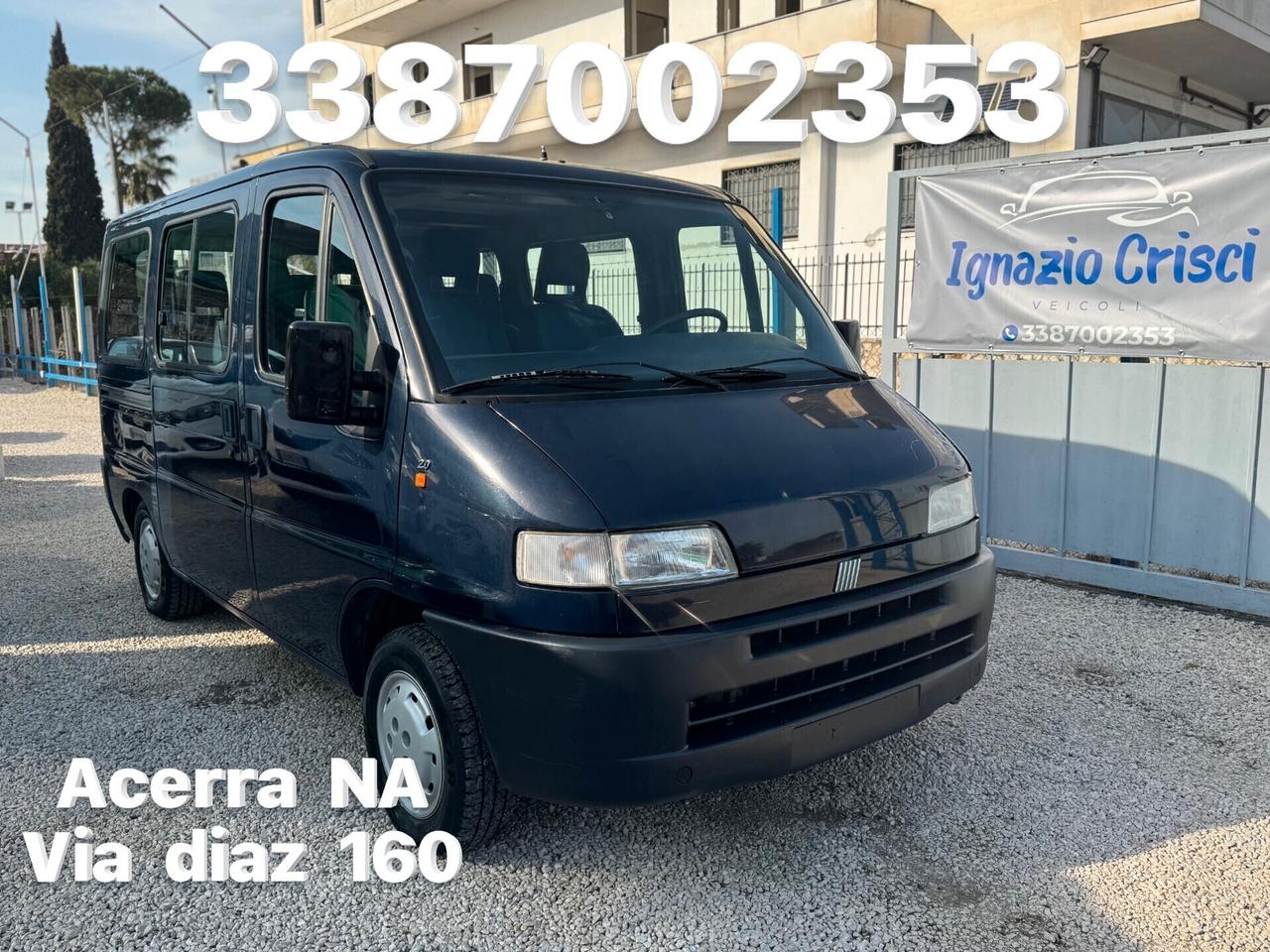Fiat Ducato 2.0 PC Panorama 9 posti ex carabinieri pari al nuovo 2000