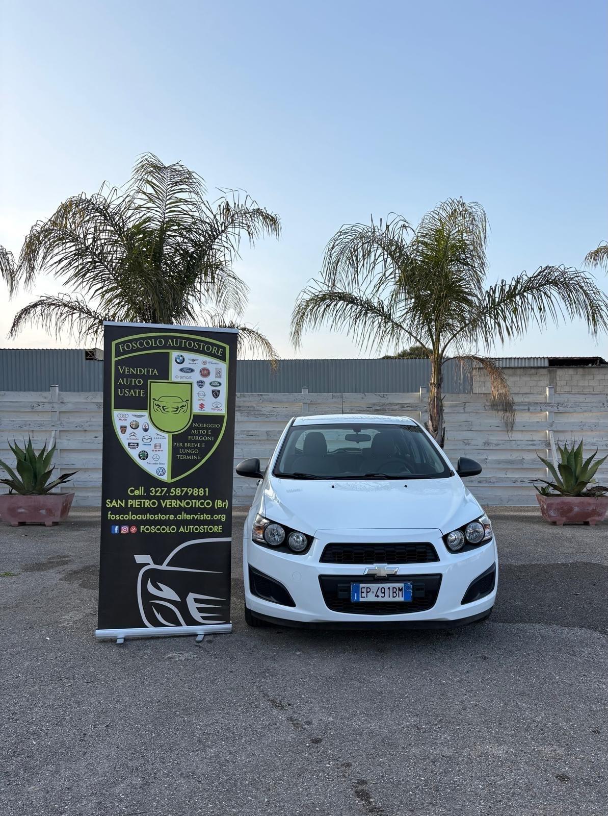 CHEVROLET AVEO 1.2 BENZINA/GPL 2013