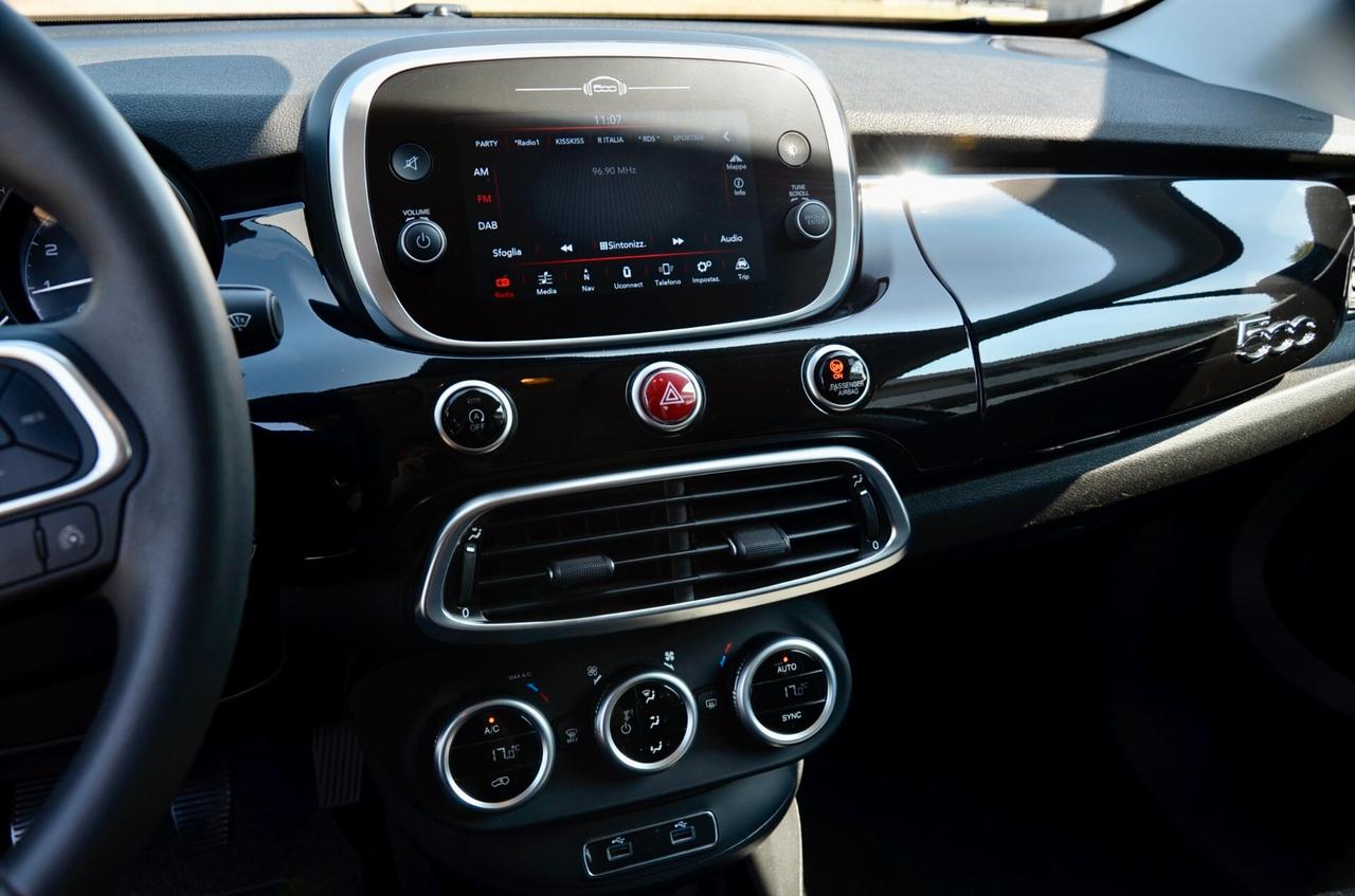 FIAT 500X 1.0 T3 SPORT 120cv, UNICOPROPRIETARIO, EURO 6D, NAVI, RETROCAMERA, PERMUTE