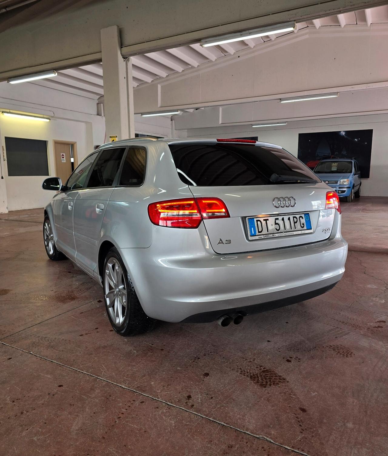 Audi A3 SPB 2.0 TFSI quattro S tronic Unica Proprietaria