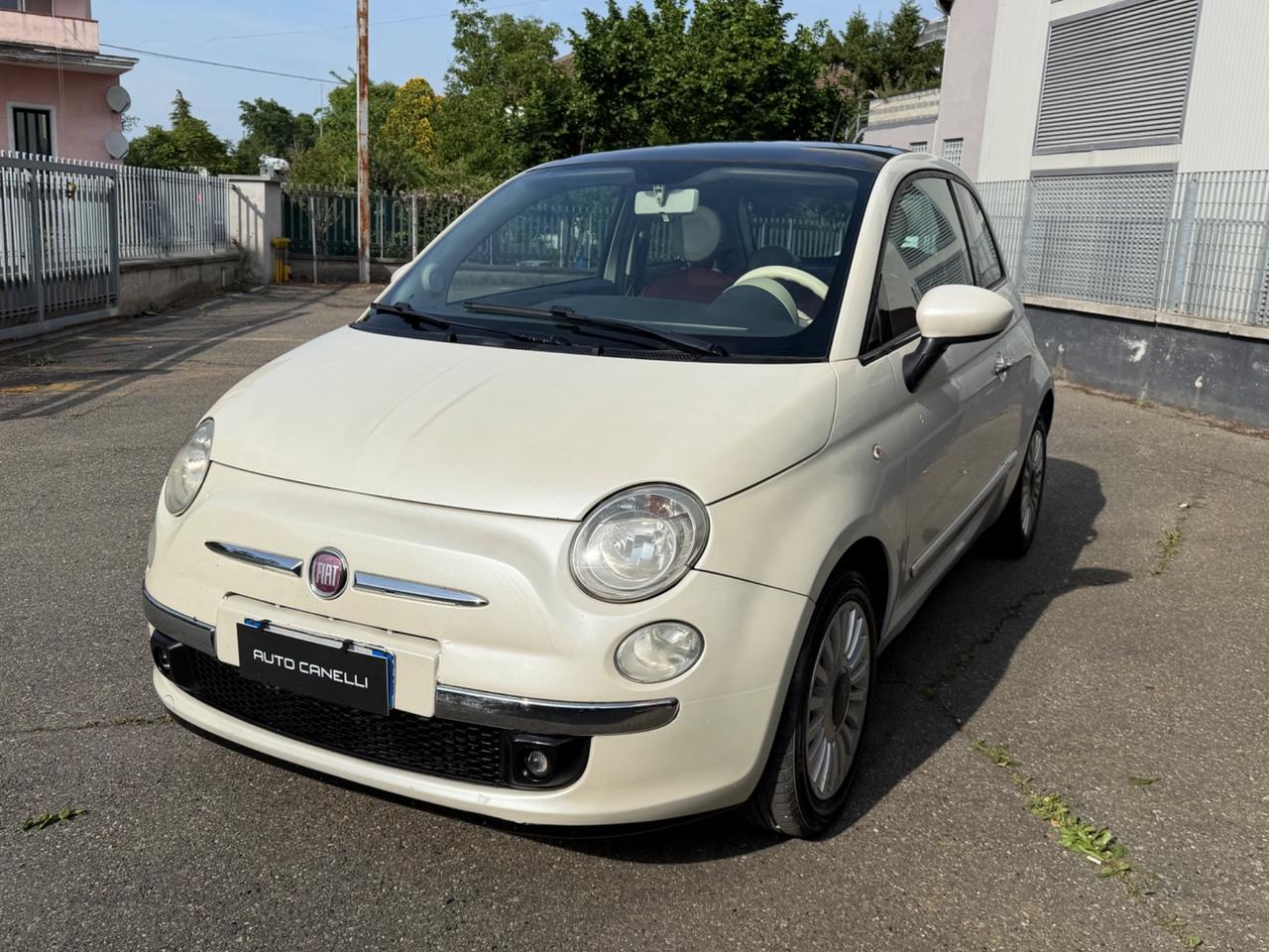 Fiat 500 1.3 Multijet 16V 75 CV by DIESEL PELLE BIANCO PERLATO NEOAPAT EURO 5