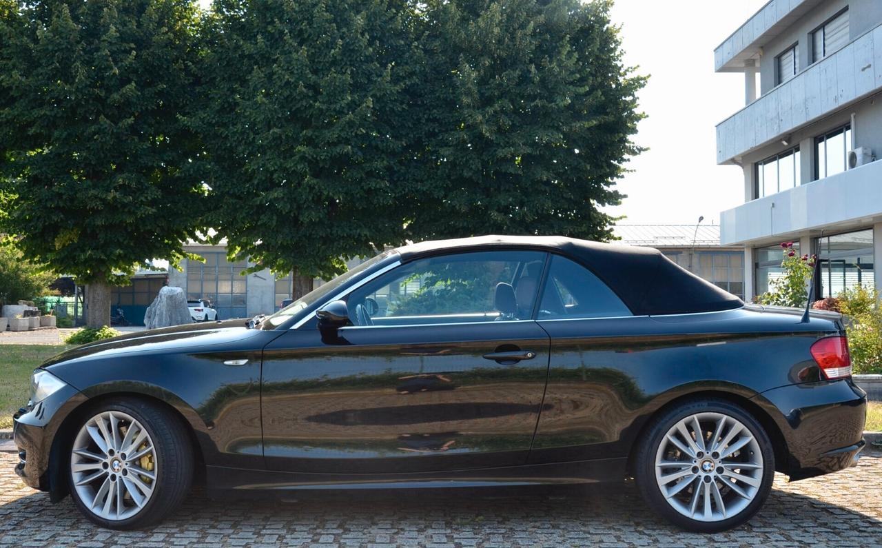 BMW 125i CABRIO FUTURA 218cv AUTO, UFF ITALIANA, BREMBO, 18", NAVI, PERMUTE