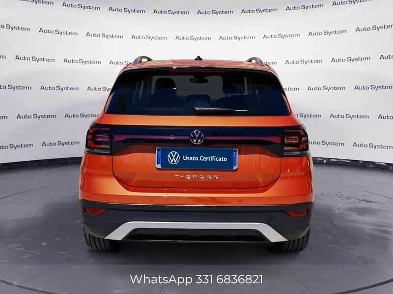 Volkswagen T-Cross T-Cross 1.0 tsi Advanced 110cv dsg