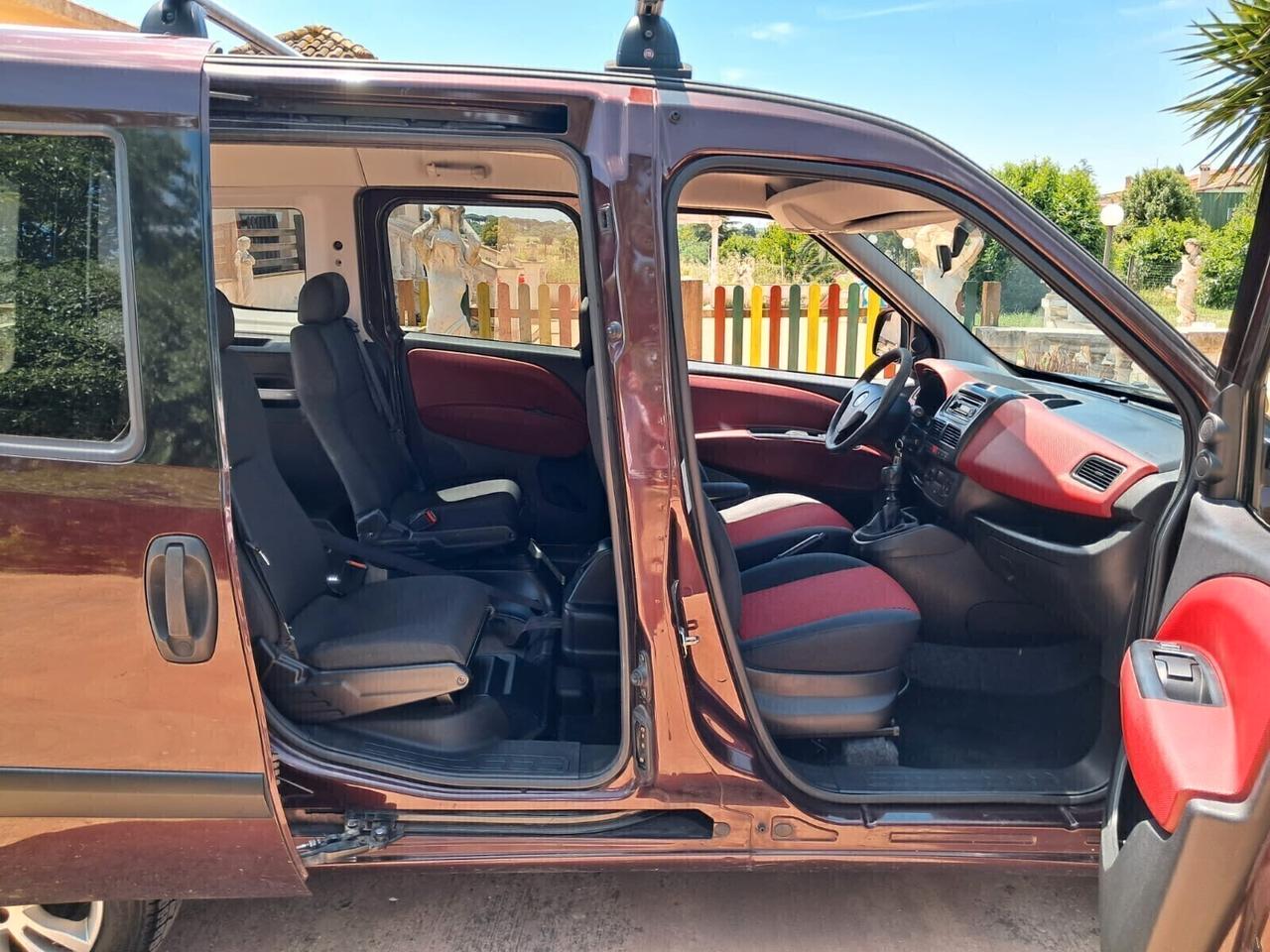 Fiat Doblo Doblò 1.6 mjet PIANALE RIBASSATO TRASPORTO DISABILI 4 piu 1