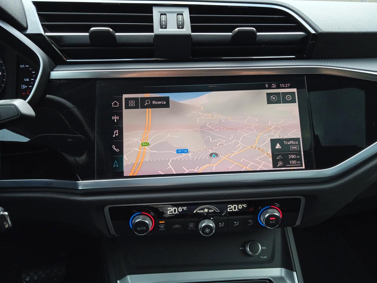 Audi Q3 TDI S tronic Advanced tetto apribile elettrico,