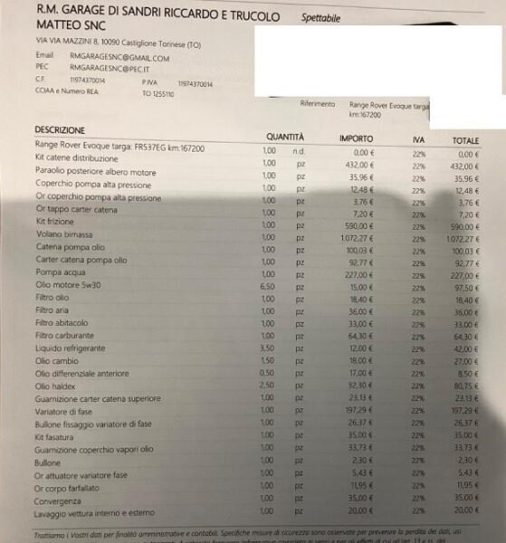 Land Rover Evoque 2.0 TD4 180 CV iva esposta