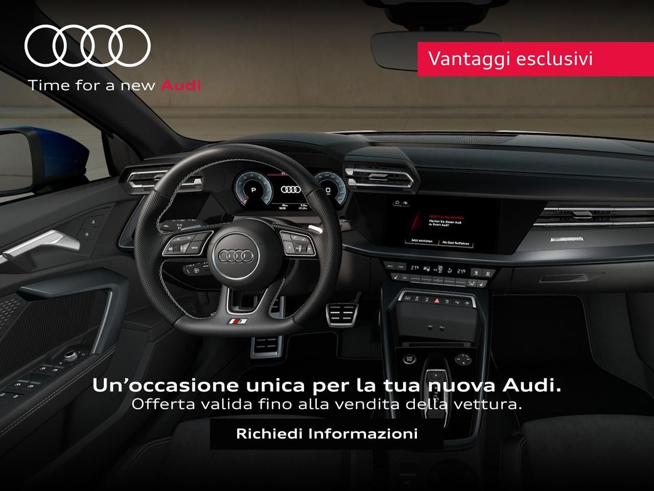 Audi A3 sportback 35 1.5 tfsi mhev s line edition s-tronic