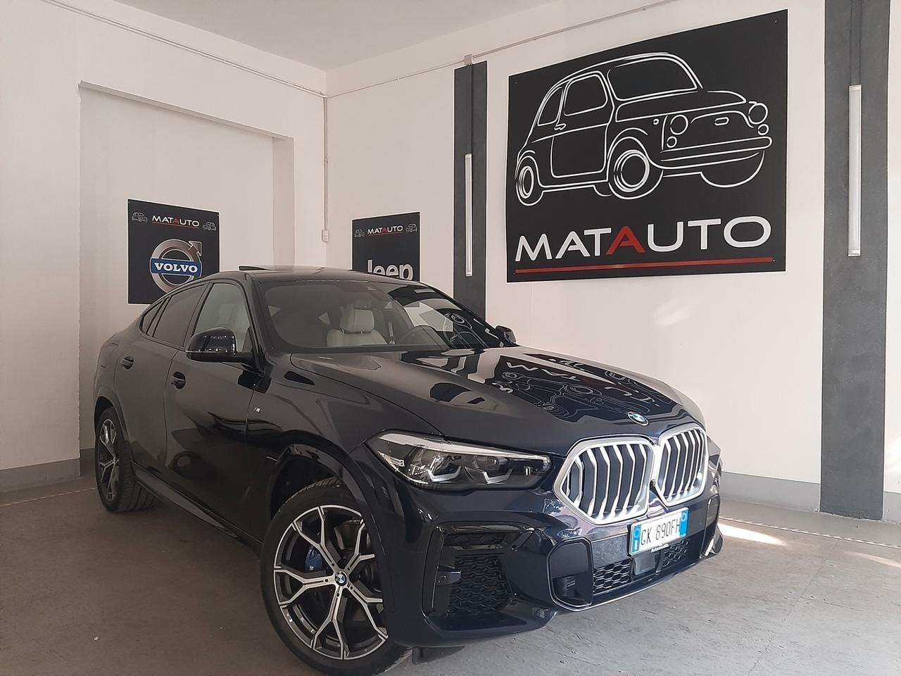 Bmw X6 xDrive30d 48V Msport TETTO CERCHI DA 21