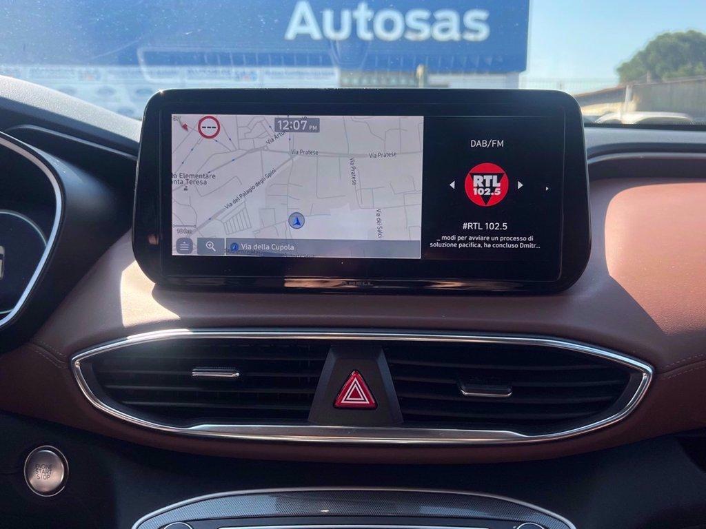 HYUNDAI Santa Fe 1.6 t-gdi hev Xclass 4wd 7p.ti auto del 2021