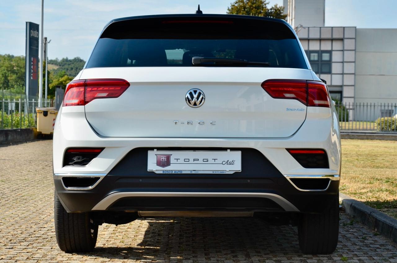 VW T-ROC 1.0 TSI STYLE 115cv, UFF ITALIANA, EURO 6B, SERVICE DIMOSTRABILI, FULL LED, APPLE ANDROID, PERMUTE
