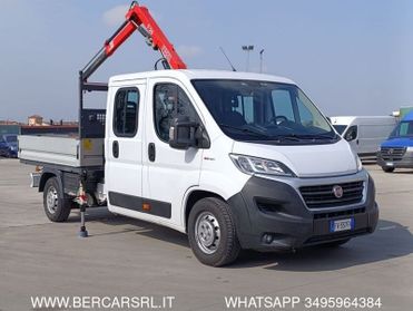 Fiat Ducato MAXI 35 LH1 2.3 Multijet 130CV 6M D.Cab.*GRU FASSI*CASSONE FISSO*
