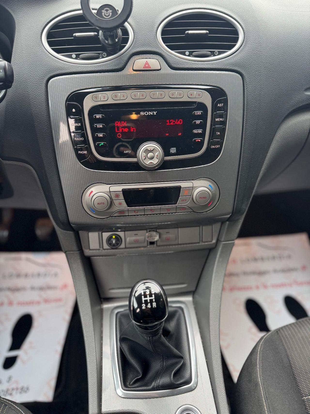 Ford Focus 1.6 (115CV) 5p. Bz.- GPL Titanium