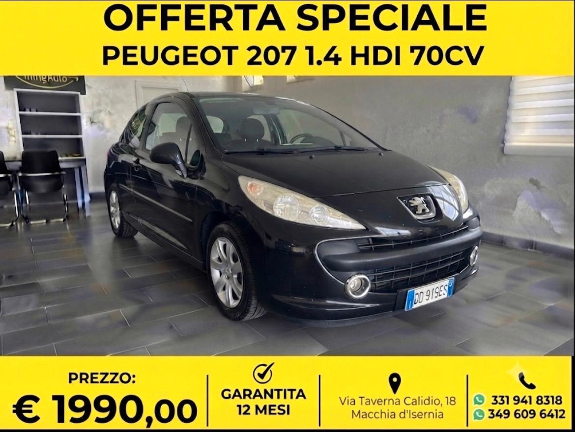 Peugeot 207 1.4 HDi 70CV