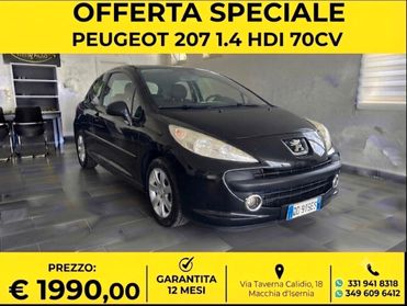 Peugeot 207 1.4 HDi 70CV