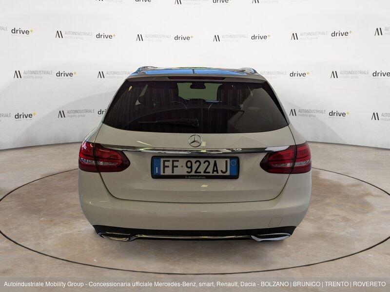 Mercedes-Benz Classe C 200 D S.W. AUTOMATIC AVANTGARDE ''VETRY PRIVACY, SENSORI DI PARCHEGGIO, CERCHI IN LEGA''