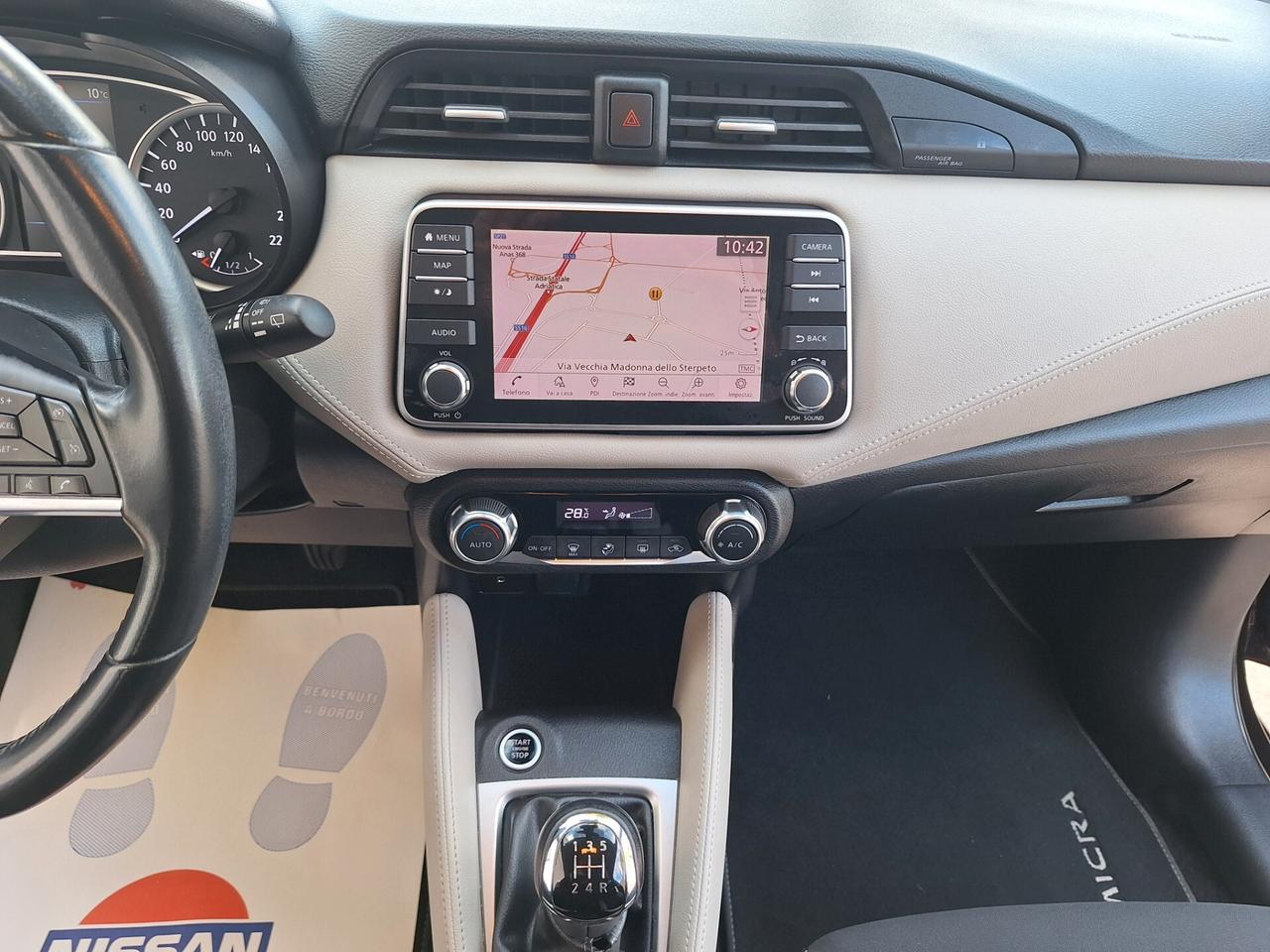 Nissan Micra dCi 90 5 porte Tekna CARPLAY NAVI CAMERA