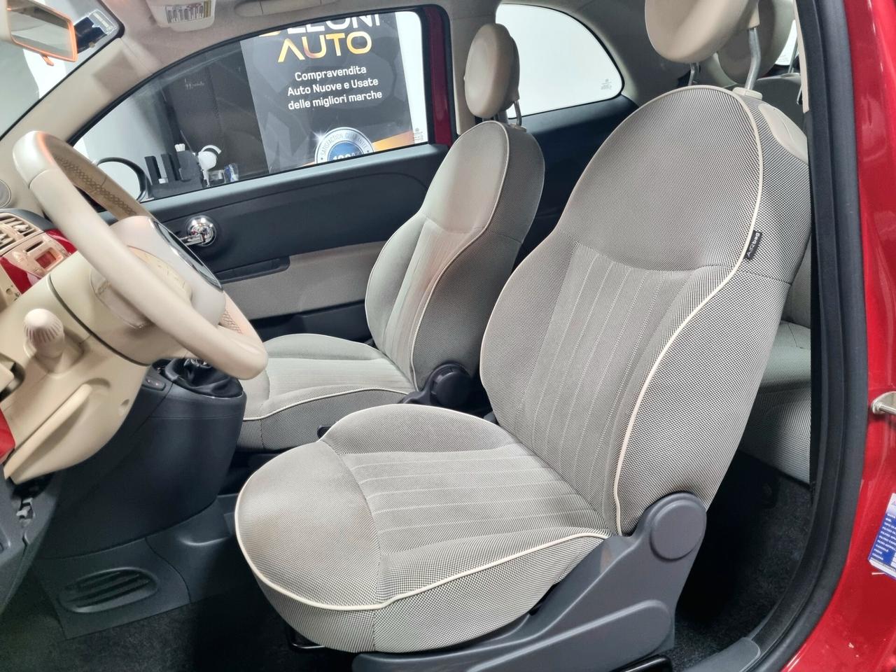 FIAT 500 1.2 BENZINA 69CV LOUNGE OK NEOPATENTATI