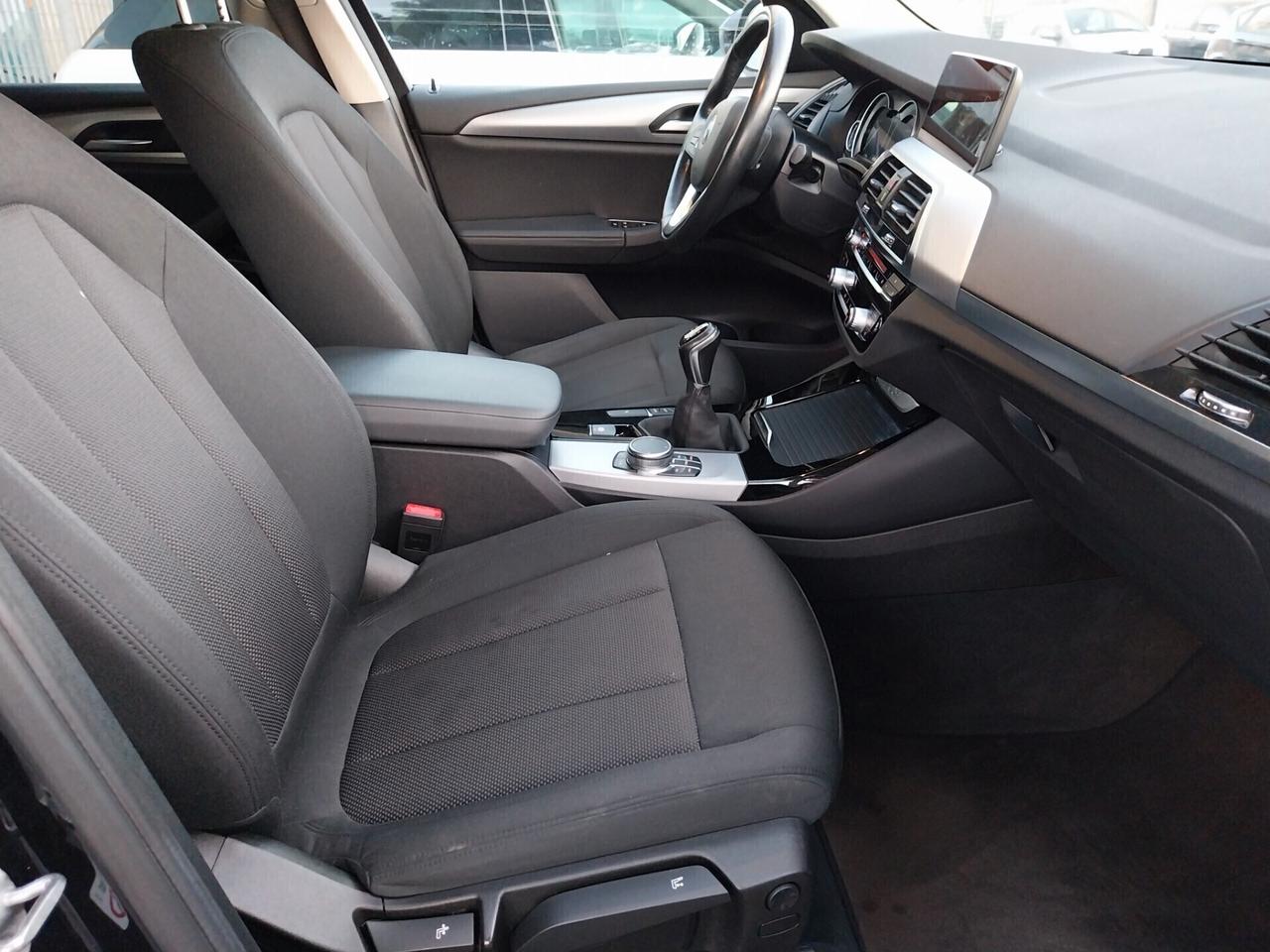 BMW X3 2.0 DIESEL CAMBIO MANUALE 2018