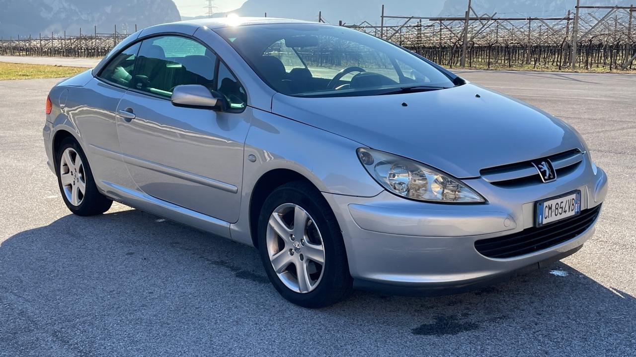 PEUGEOT 307 CC CABRIO 1.6 BENZINA - 2004