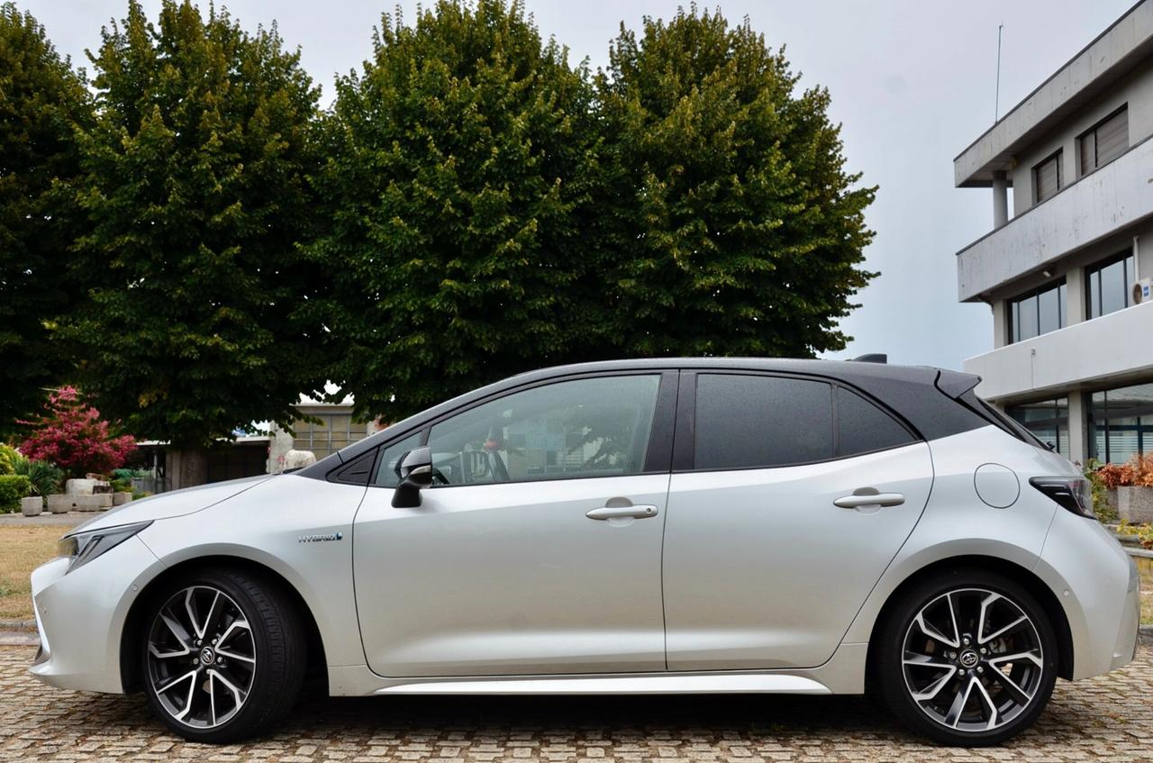TOYOTA COROLLA 2.0 MHEV LOUNGE 152cv CVT, SERVICE UFF TOYOTA, UFF ITALIANA, EURO 6D, FARI LED, KEYLESS, NAVI, PERMUTE