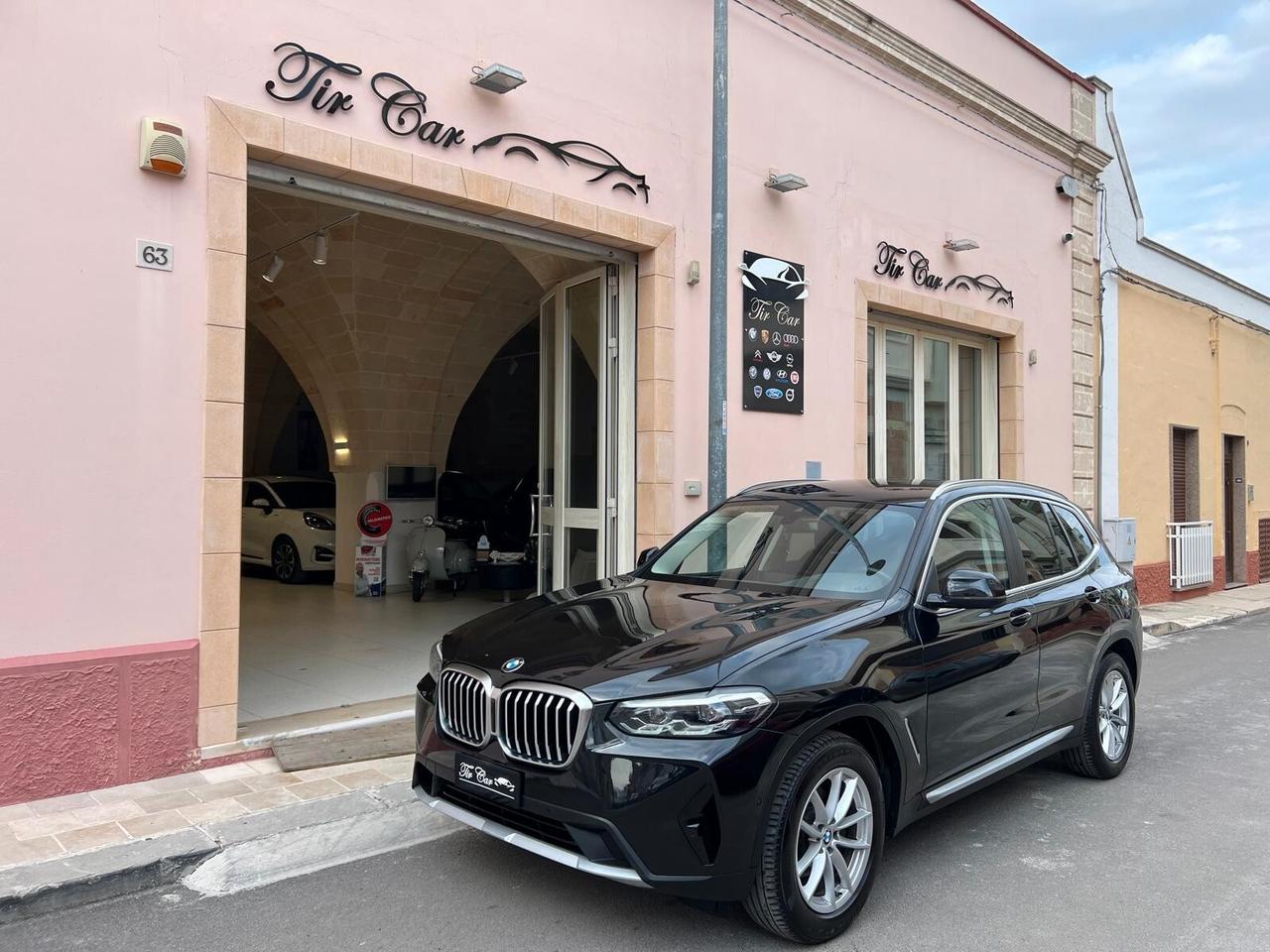 BMW X3 20D X-DRIVE X-LINE MHEV 190CV PELLE NAVI CAM ANNO 2022