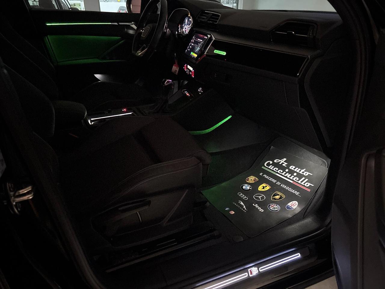 Audi Q3 40 TDI QUATTRO 200CV S tronic IDENTITY BLACK - S-LINE FULL - MY 21