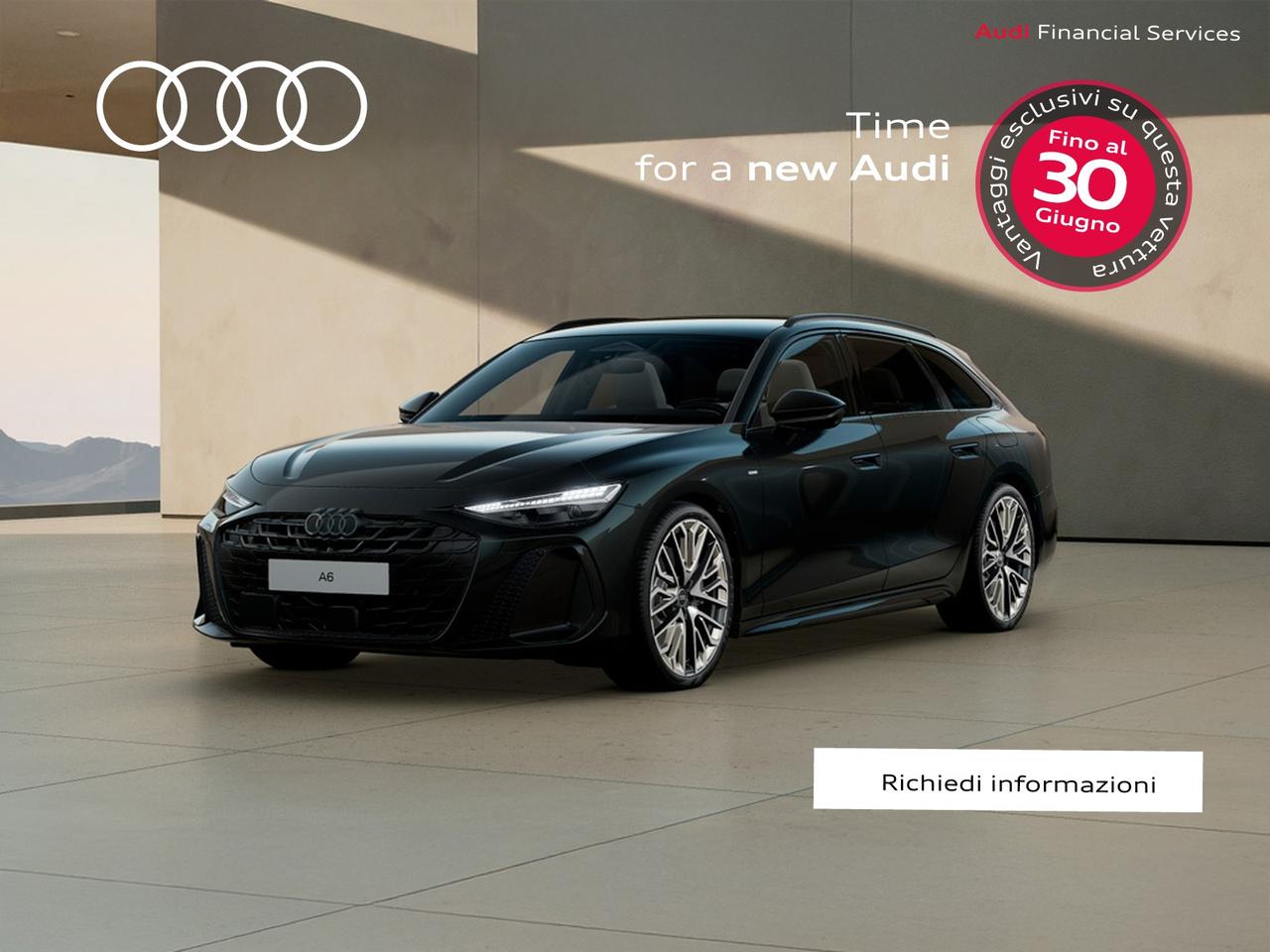 Audi A6 avant 2.0 e-hybrid s line edition quattro 299cv s-tronic