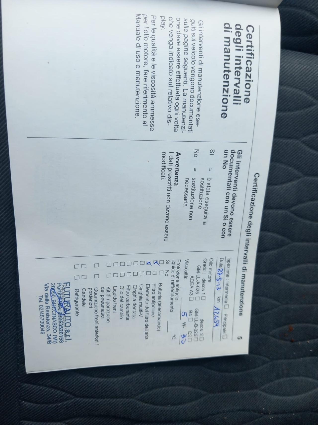 Opel Zafira Tourer 1.4 Turbo 120CV Cosmo