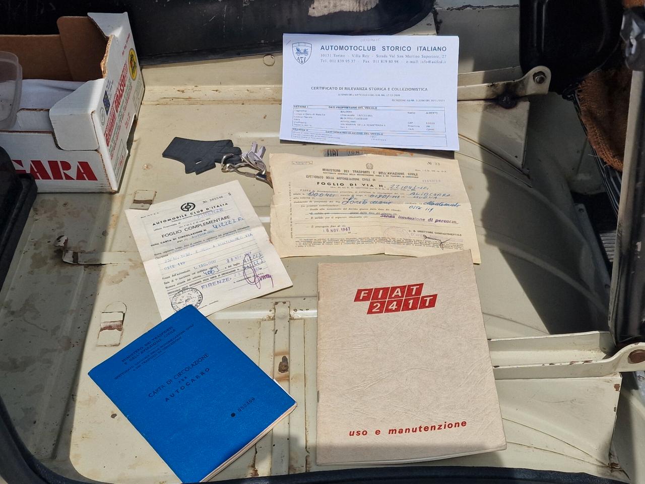 Fiat 242 241 T Pick-Up 77.000 km Unico Proprietario