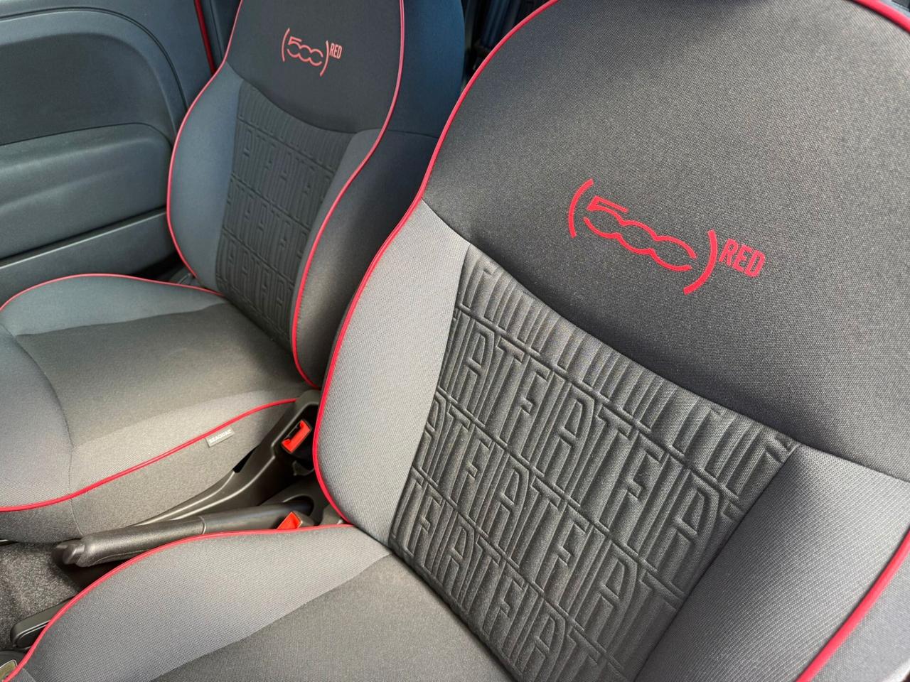 Fiat 500 1.0 Hybrid Red