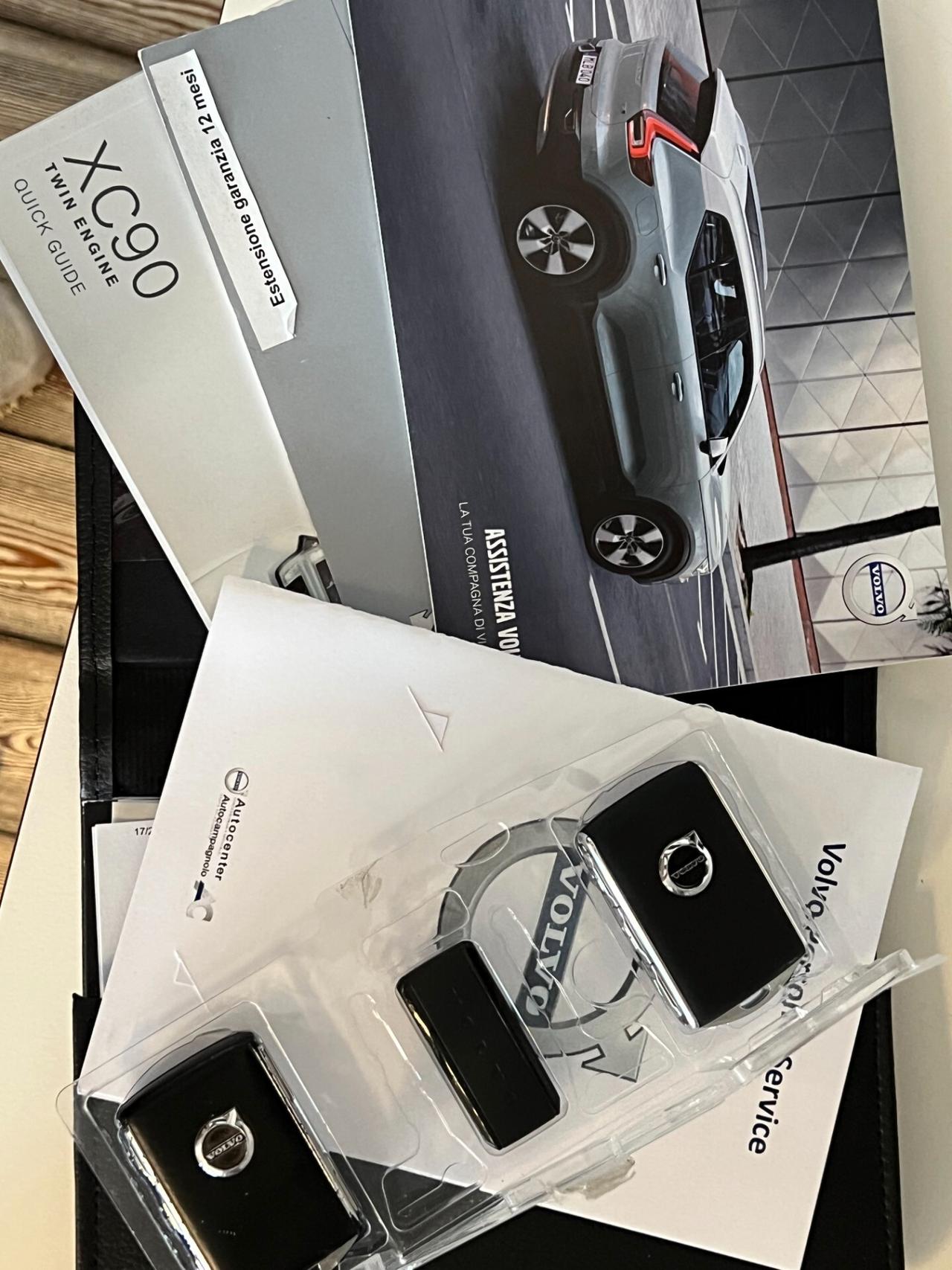 Volvo XC 90 T8 HYBRID 2.0 400cv Twin Engine AWD Geartronic 7 posti Inscription