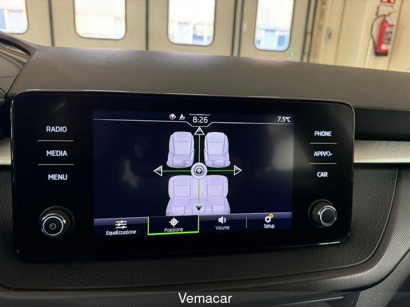 Skoda Fabia 1.0 TSI 95CV Ambition! 29M. KM,SENS PARK FRENATA ASS.CAR PLAY