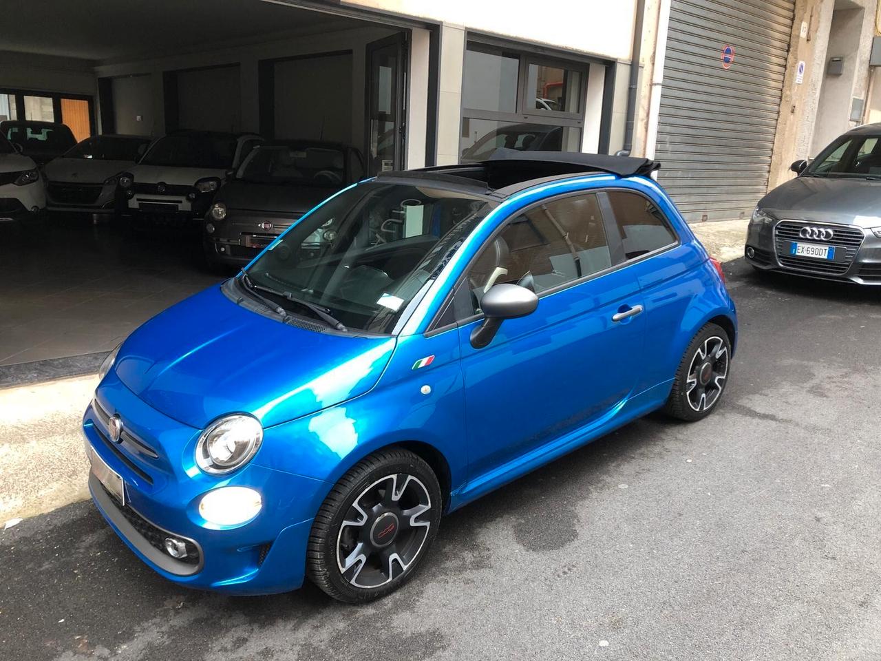 Fiat 500 CABRIO 1.2 S AZZURRO ITALIA LIMITED EDITION