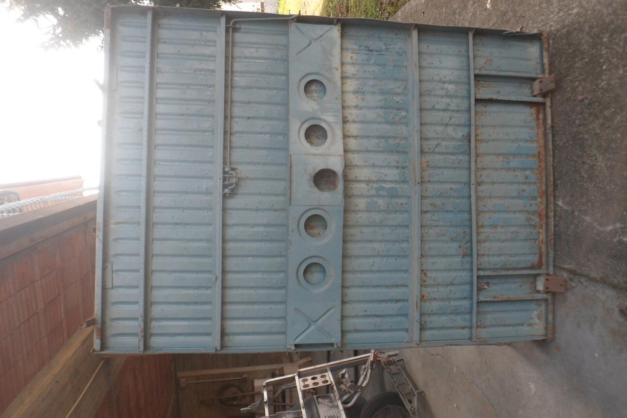 Piaggio Ape car p2/p3 solo cassone ribaltabile con soprasponde