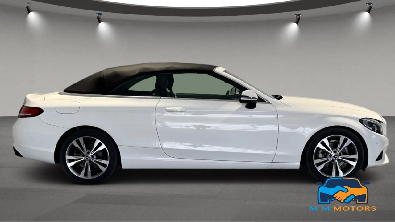 Mercedes C 220 D Sport 9G-Tronic Plus Cabrio TAGLIANDI MERC