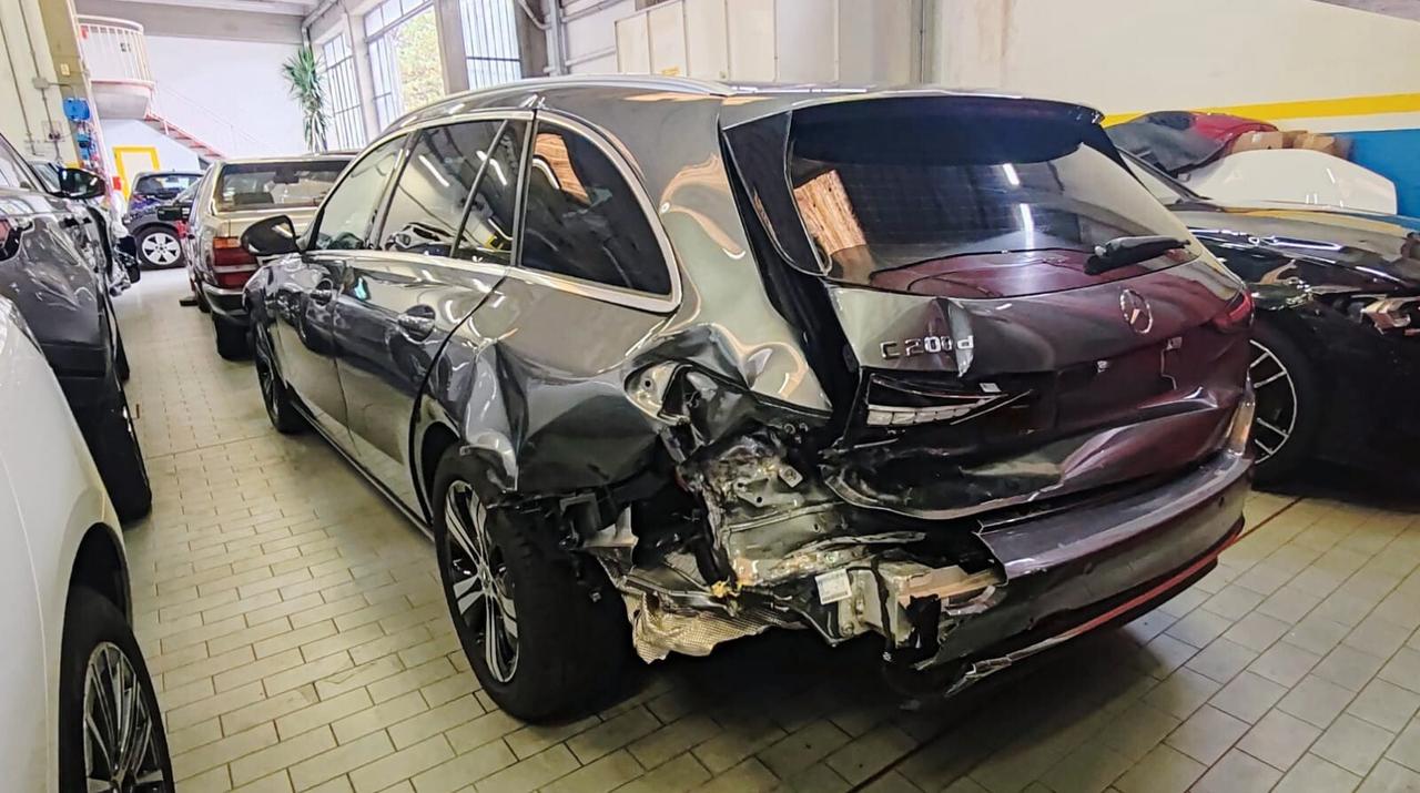 Mercedes-benz C 200 d Mild hybrid incidentata