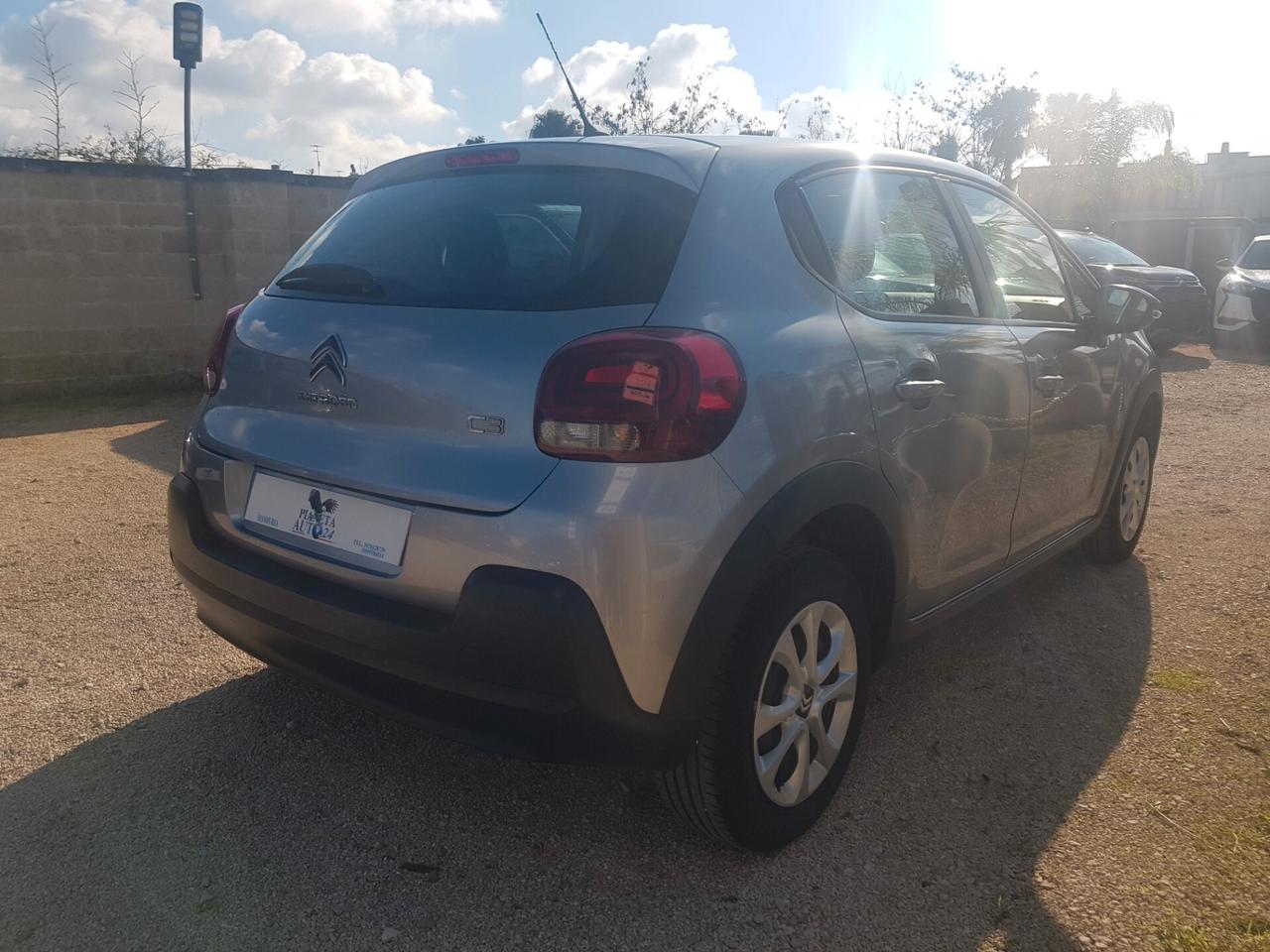 Citroen C3 1.2 Feel 83 cv Navy Led Sensori Cruise Connettivita'