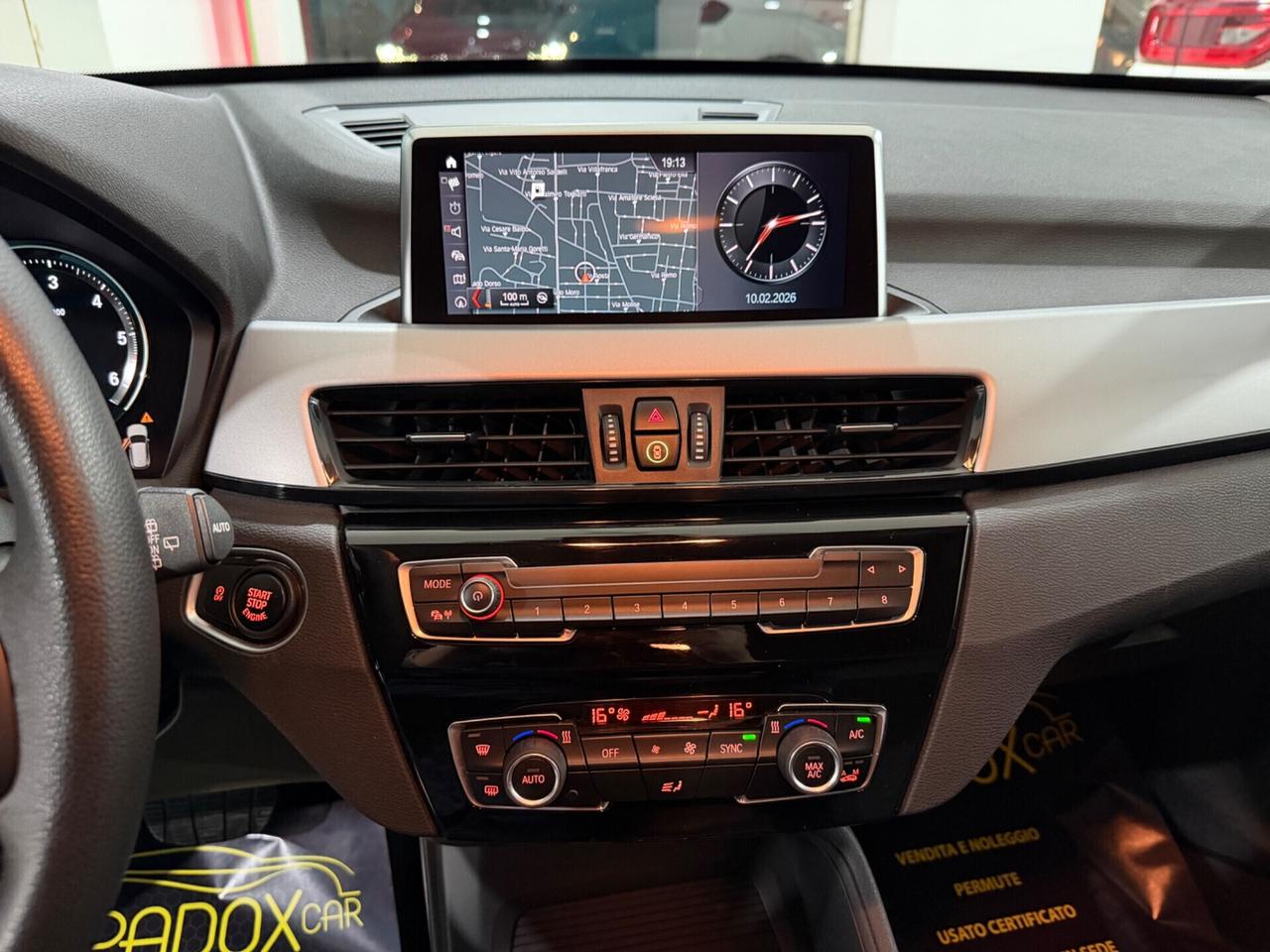 BMW X1 2.0 DIESEL 150CV *KM CERTIFICATI *UNICOPROPRIETARIO