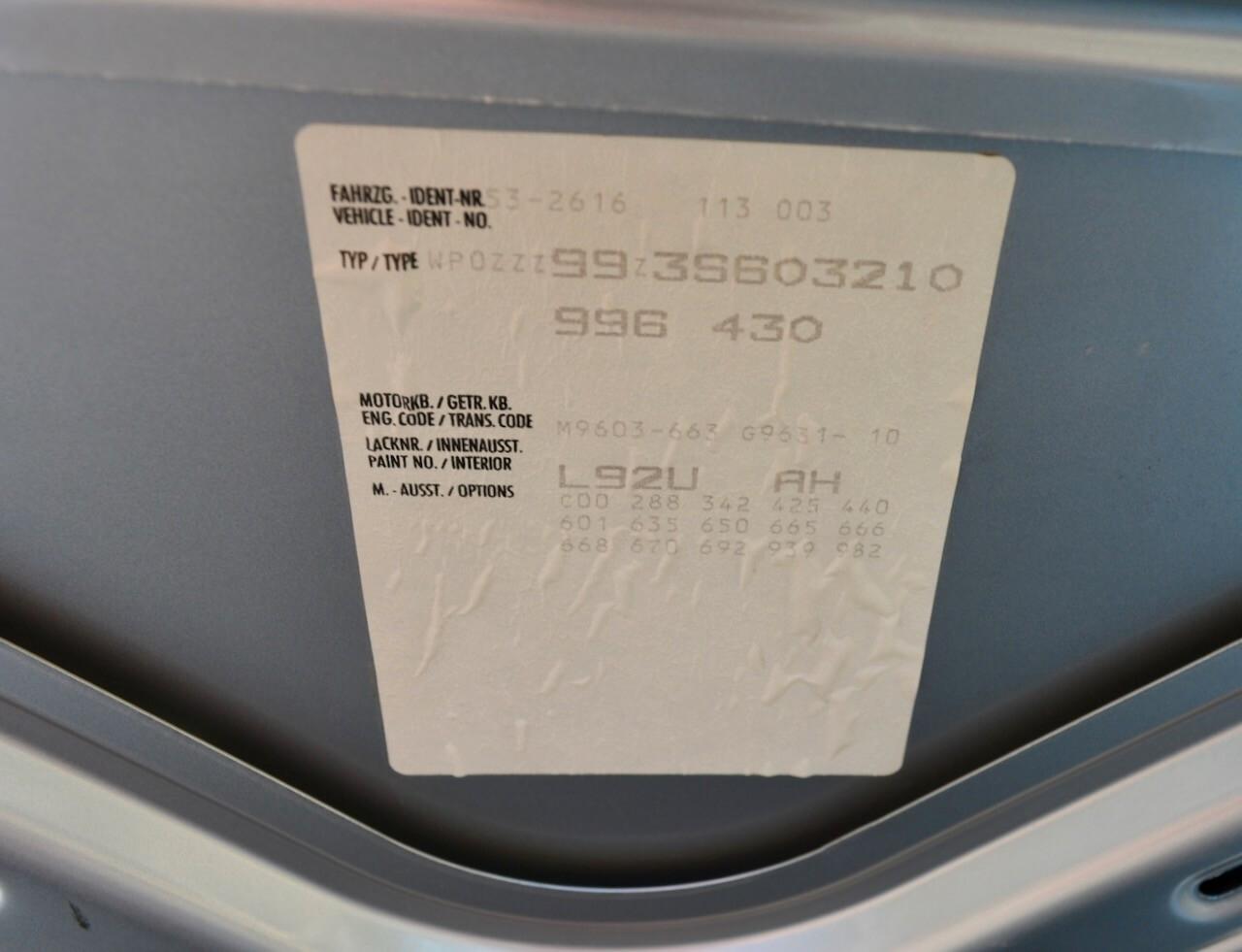 Porsche 911 IV 996 Carrera 3.6 4S Coupé