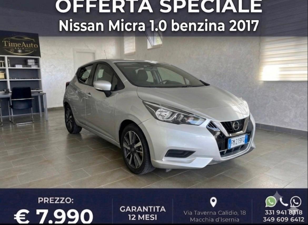 Nissan Micra 1.2 12V 5 porte Acenta 2017