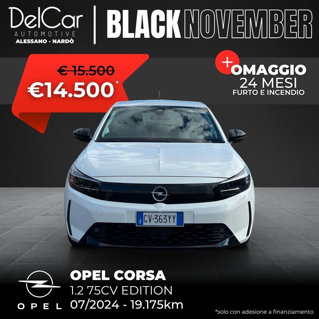 Opel Corsa 1.2 75 Cv EDITION