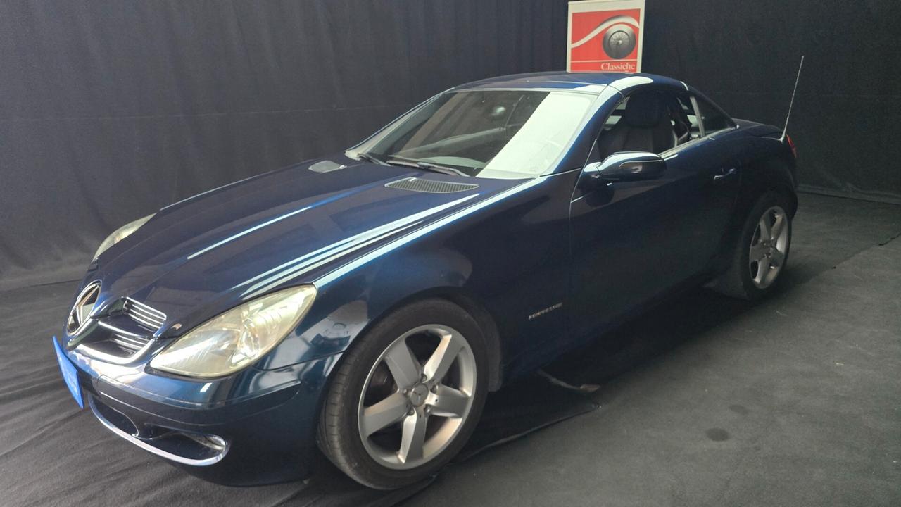 Mercedes Benz SLK Roadster KOMPRESSOR certificata ASI con C.R.S.