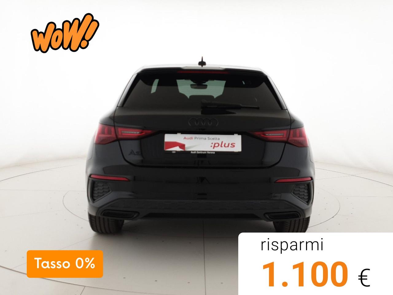 Sportback 40TFSIe 204CV S tronic Identity Black