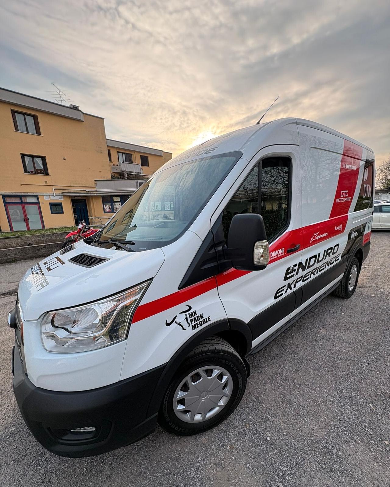 FORD TRANSIT 2,0 TDCI-EOBLUE HYBRID 2020- EURO 6D- GANCIO TRAINO