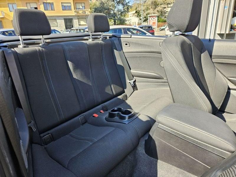 BMW Serie 2 220d Cabrio Luxury auto my18