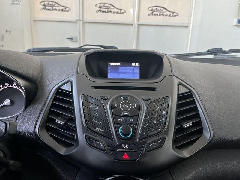 Ford EcoSport 1.5 TDCi 95 CV TUA DA 99,00 EURO AL MESE