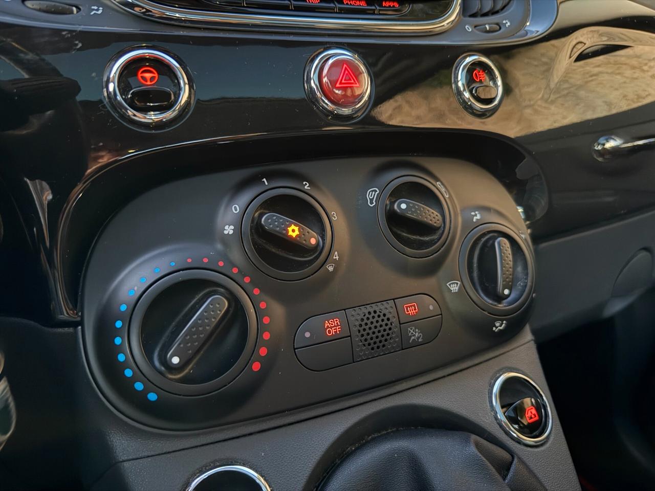 FIAT 500 LOUNGE/1.2 69 CV/TETTO/CERCHI 15"/LED