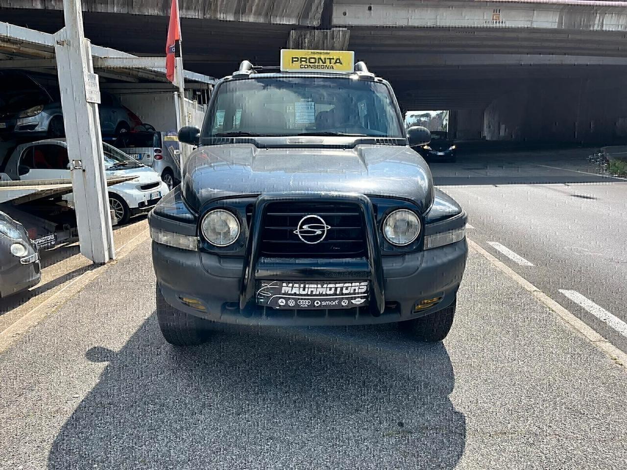 SSANGYONG KORANDO 2 SERIE 2.9 TURBODIESEL ELX - GANCIO TRAINO