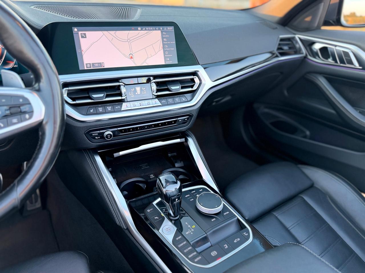Bmw 420d 190cv 48V Cabrio Msport Led*Carplay*Pelle